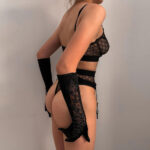 Underwear Three-piece Mesh And Sexy Girdle - Image 5