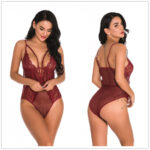 Summer New Lace See-through One-piece Sexy Underwear - Image 2