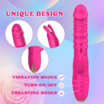 Rose Automatic Retractable Massage For Women