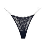 T-shaped Trendy Metal Chain Transparent Lace Personality T Underwear - Image 9