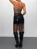 Fashion Personality Ladies Tassel Stitching Beach Vest - Image 2