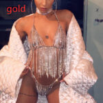 New Nightclub Carnival Accessories Full Diamond Sling - Image 4