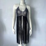 Fashion Personality Ladies Tassel Stitching Beach Vest - Image 4