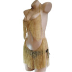 Personality Hanging Beard Conjoined Body Chain Performance - Image 5