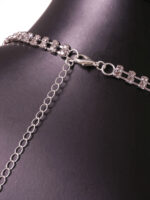 Silver Nightclub Burnout Glitter Diamond Bracelet - Image 3