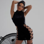 Women's Clothing Versatile Solid Color Street Style Stand Collar