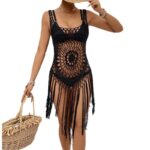 New Crocheted Women's Hollow Beach Dress - Image 4